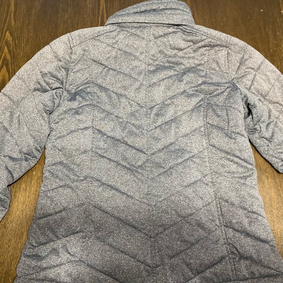 2 for $12 ⚜️ Tek Gear Quilted Grey Zip Up Coat Jacket Size Small - Picture 5 of 5